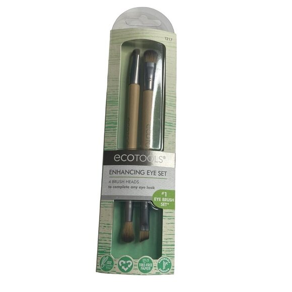 Ecotools Enhancing Eye Set 4 Brush Heads New in Package‎ - Picture 1 of 5